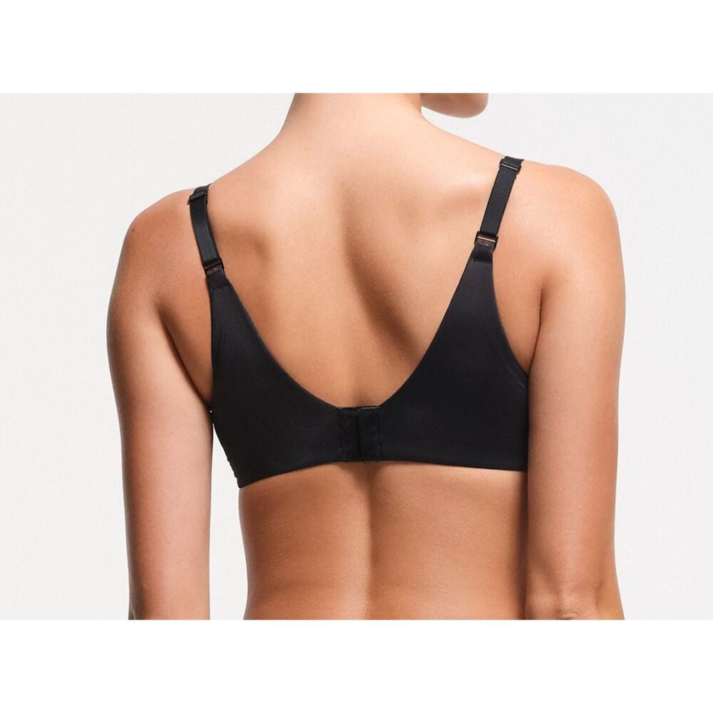 SKIMS NWT Smoothing Intimates Full Coverage Bra Onyx Black Underwire 32B Lined - Picture 3 of 9